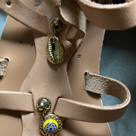 ANCIENT GREEK SANDALS charm sandals size 38 - Picture 3 of 8